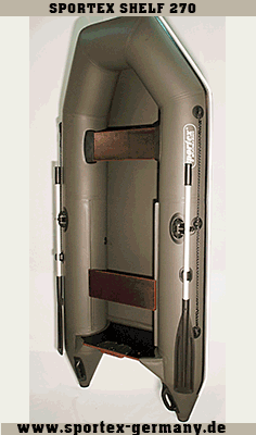 Schlauchboot Sportex Shelf 270 Sportex Shelf mit Lattenboden und ohne Kiel