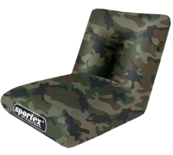 Aufblasbarer Bootssitz 54 cm camouflage