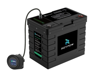 RoyPow IP65 S-Serie Batterie 12V 100Ah, LiFePO4